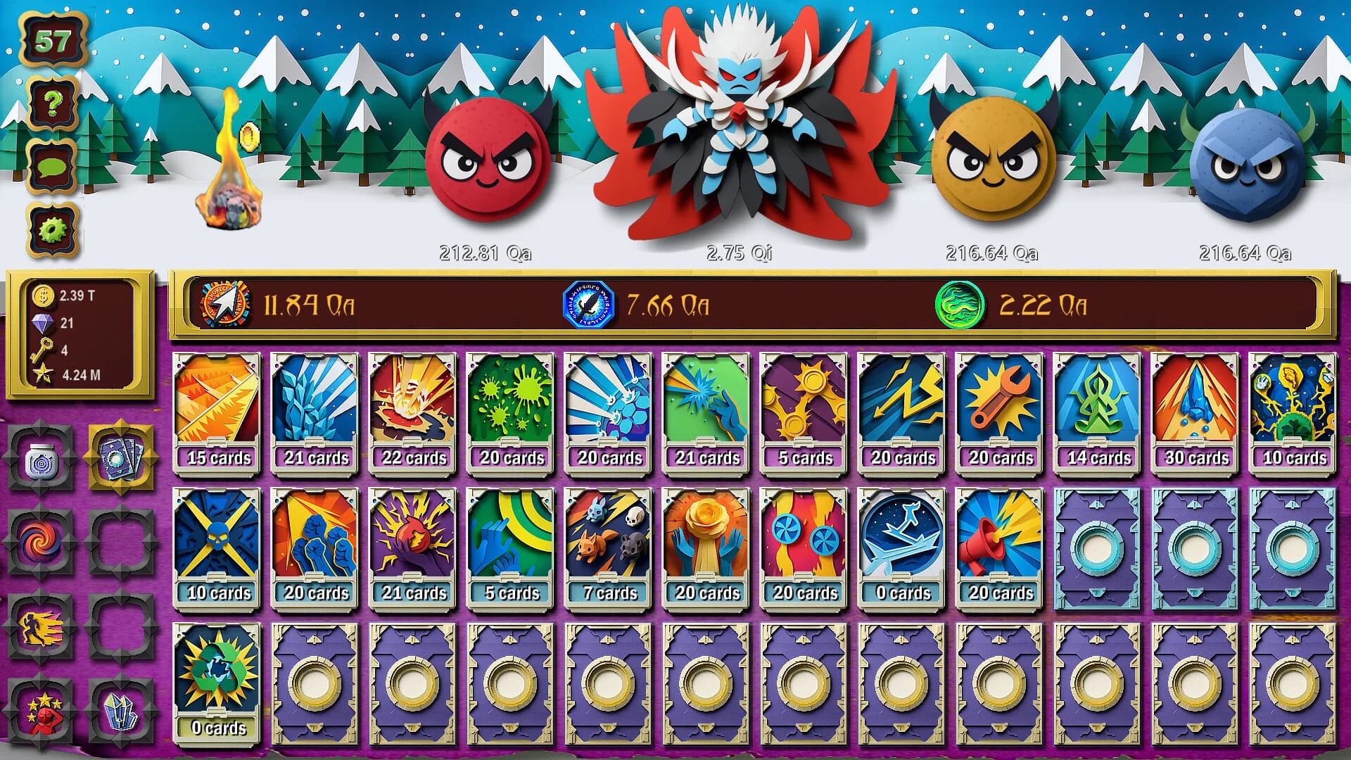 Card Storm Idle HD görsel 2