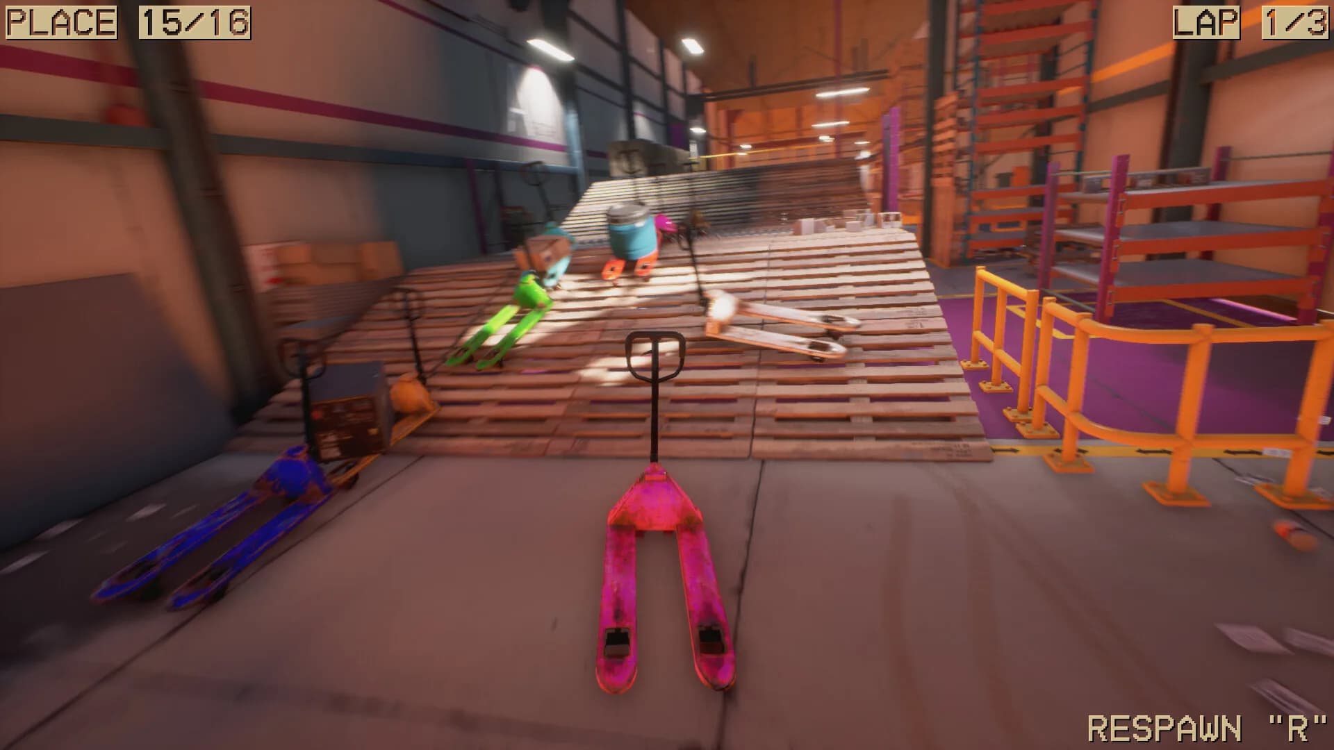 Pallet Jack Racing görsel 2