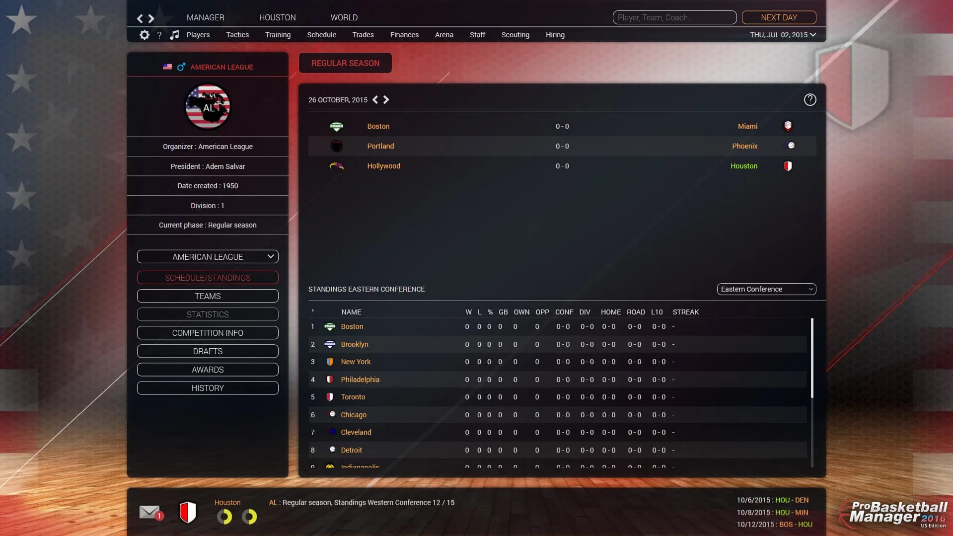 Pro Basketball Manager 2016 - US Edition görsel 6