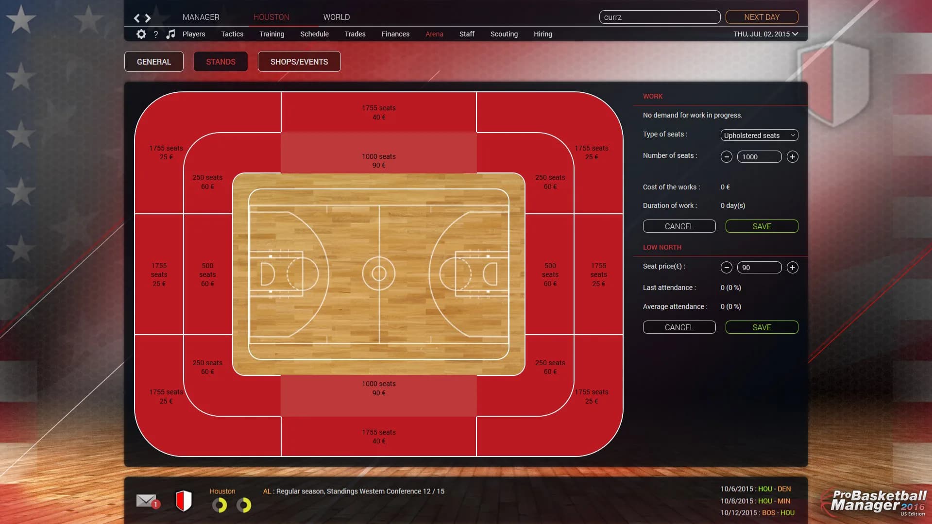 Pro Basketball Manager 2016 - US Edition görsel 9