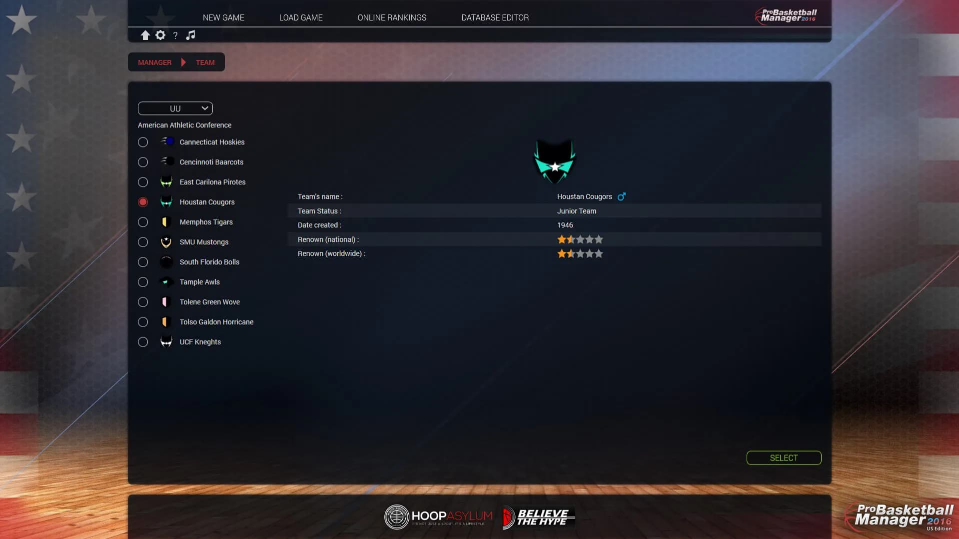 Pro Basketball Manager 2016 - US Edition görsel 10