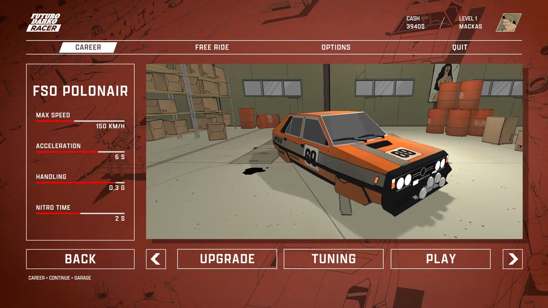 FUTURO DARKO RACER görsel 8