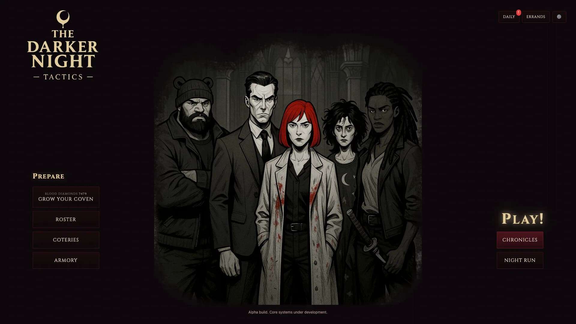The Darker Night - Tactics görsel 2