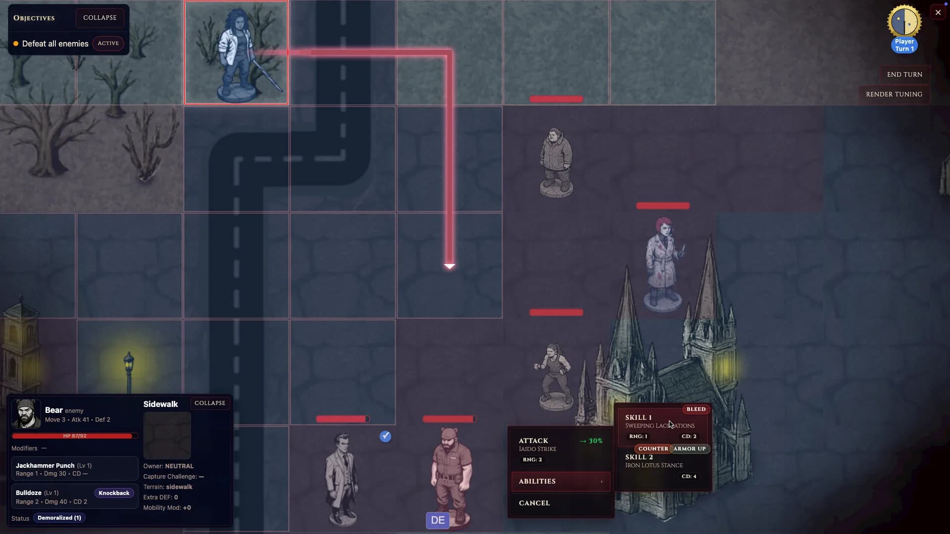 The Darker Night - Tactics görsel 7