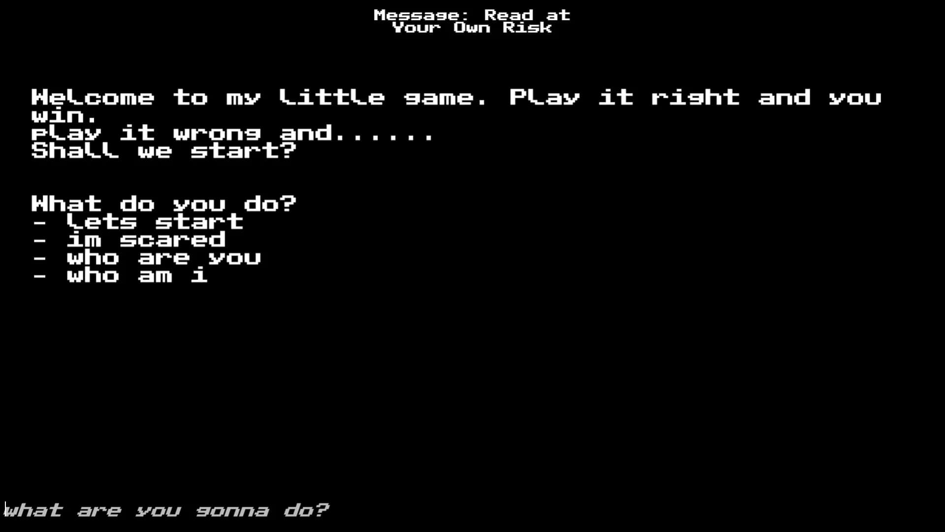 Message: Read at Your Own Risk görsel 3