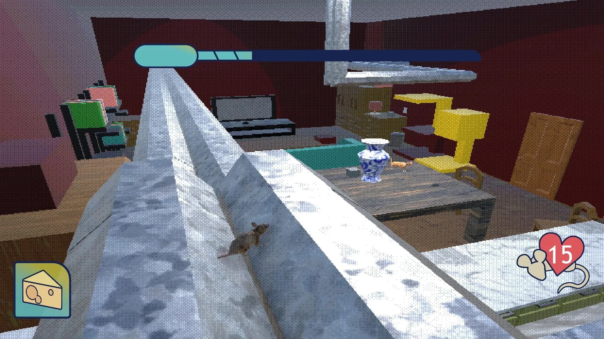 Low Poly Mouse Game görsel 4