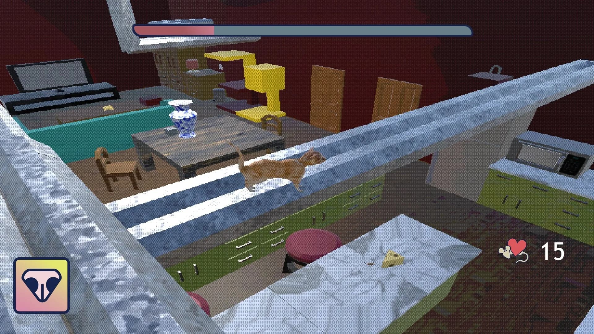 Low Poly Mouse Game görsel 5