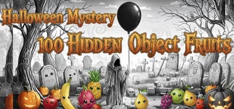 Halloween Mystery: 100 Hidden Object Fruits