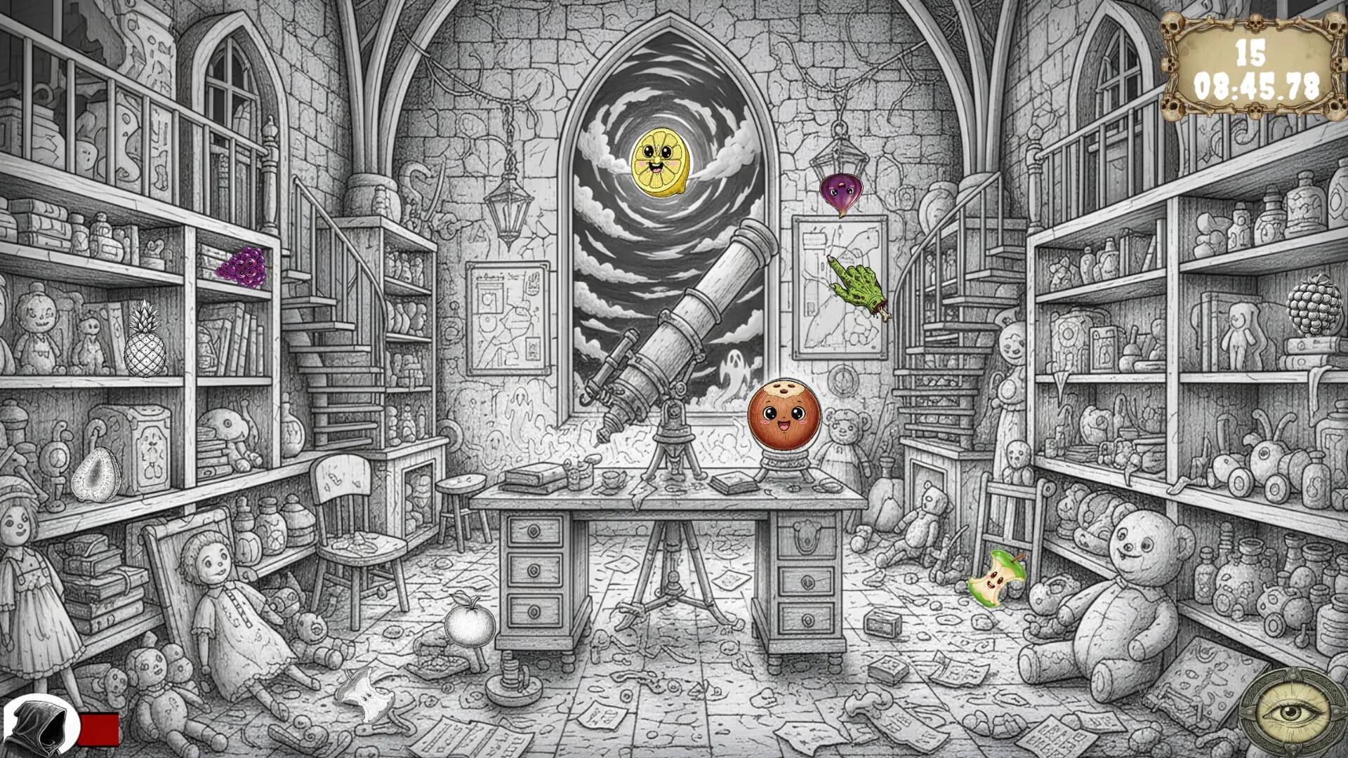 Halloween Mystery: 100 Hidden Object Fruits görsel 2