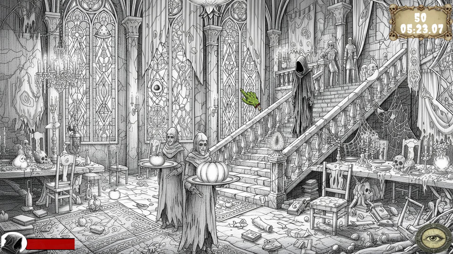 Halloween Mystery: 100 Hidden Object Fruits görsel 4