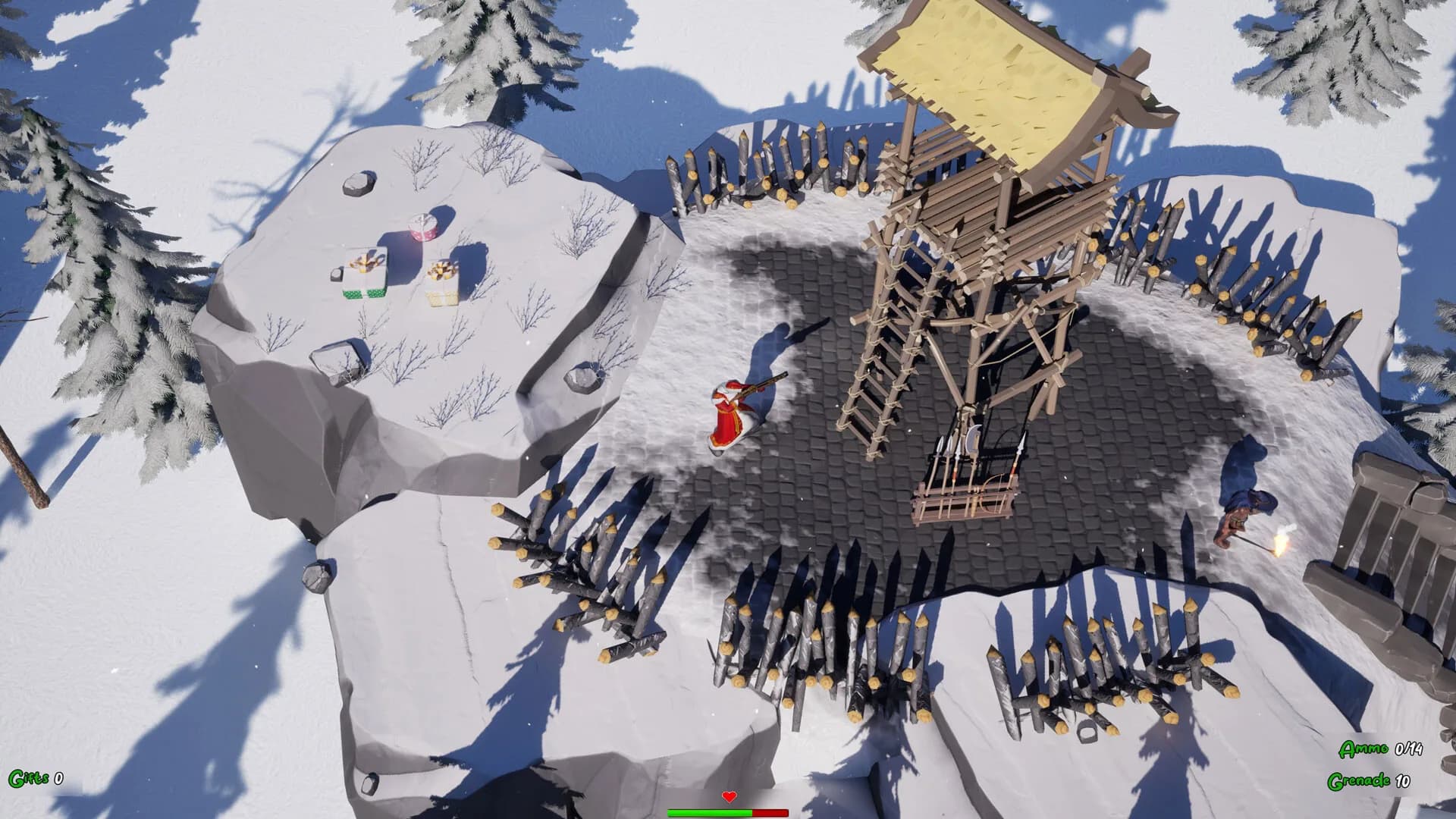 Santa with Gun görsel 2
