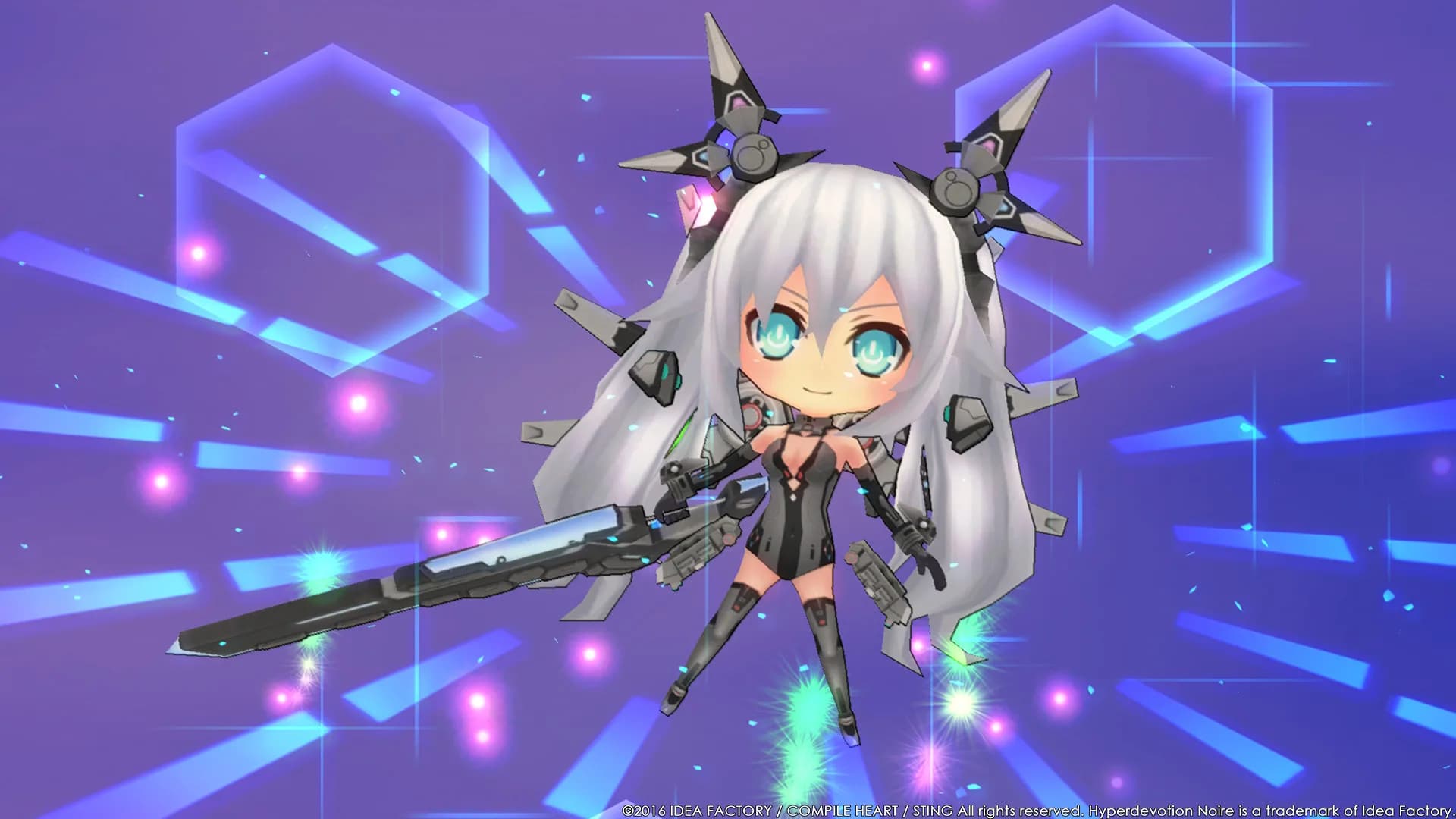 Hyperdevotion Noire: Goddess Black Heart (Neptunia) görsel 3