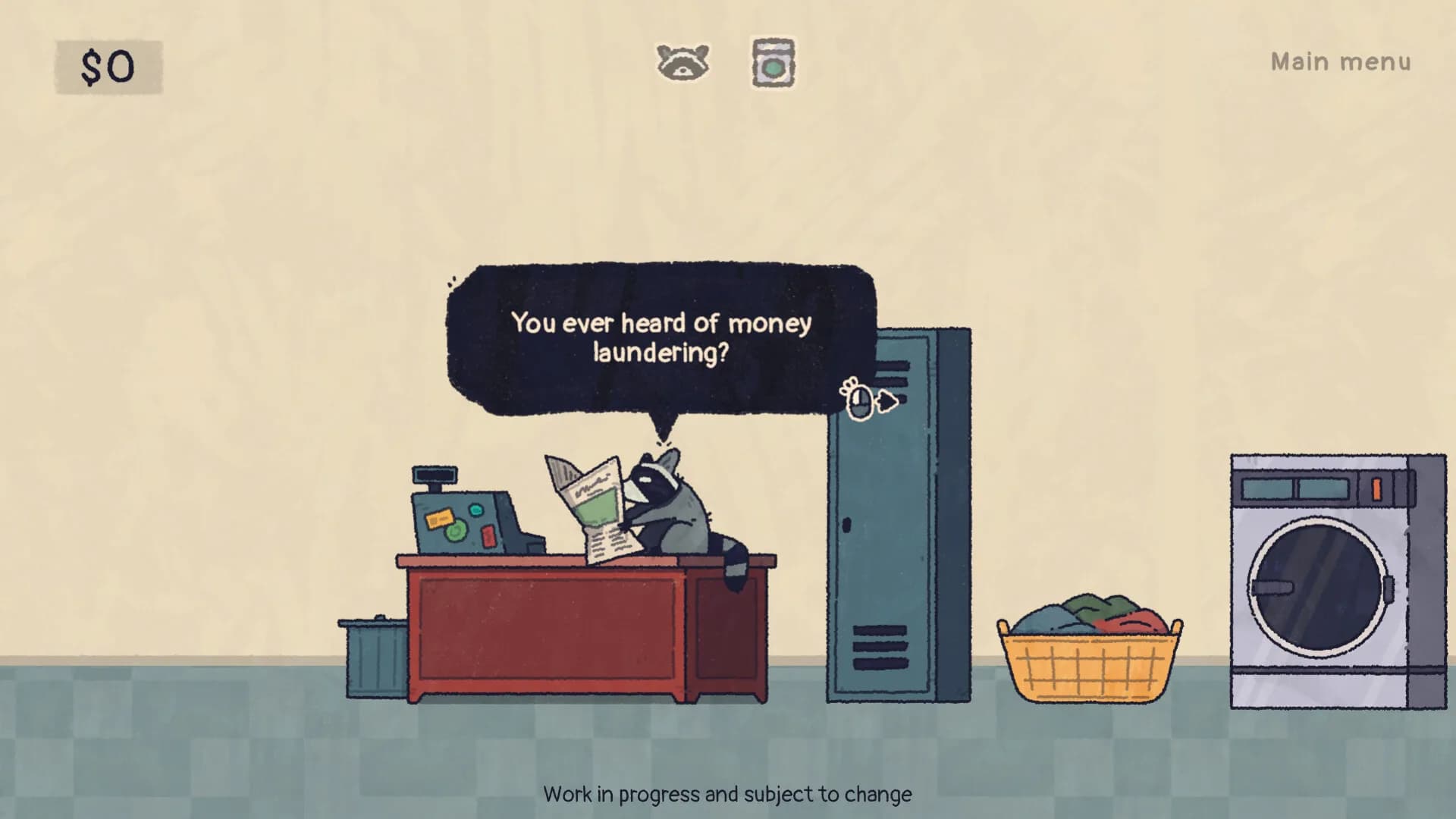 Money Laundering Raccoon görsel 2