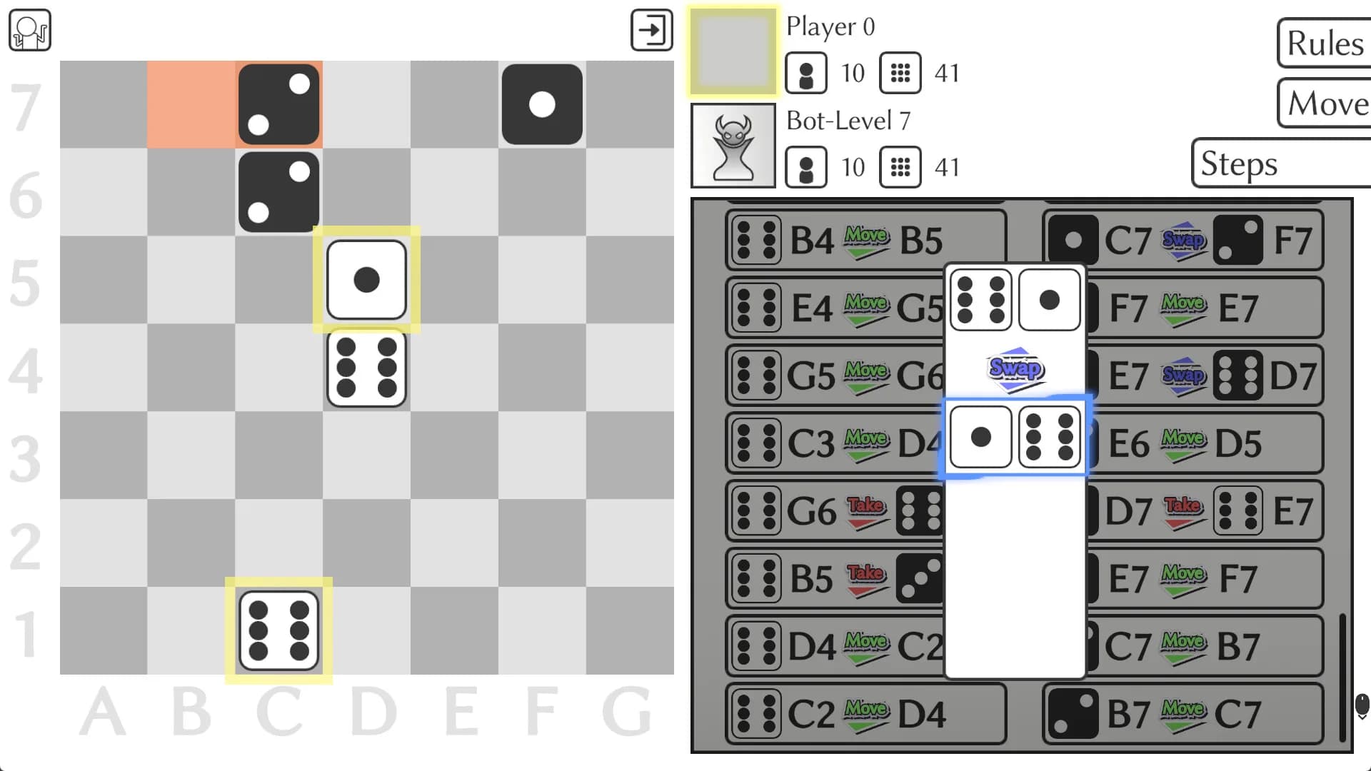 Dice chess görsel 6