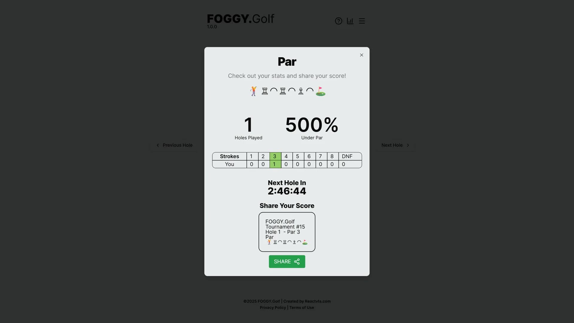FOGGY Golf görsel 9
