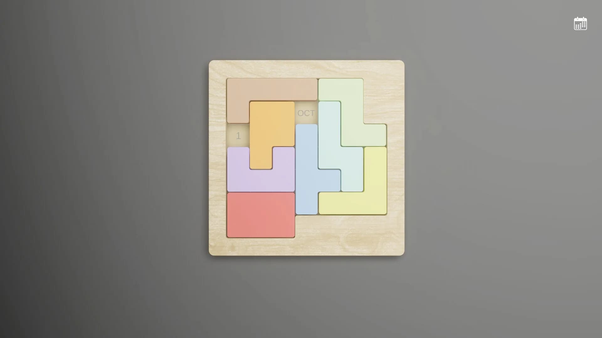 Calendar Puzzle görsel 2