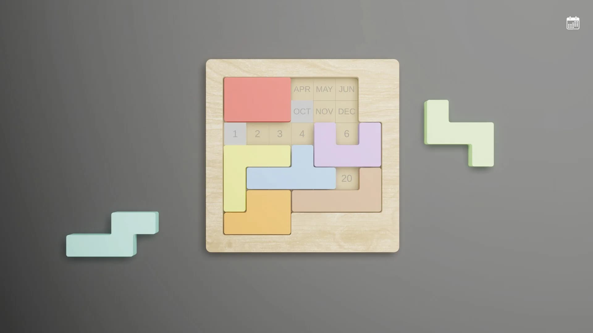 Calendar Puzzle görsel 4