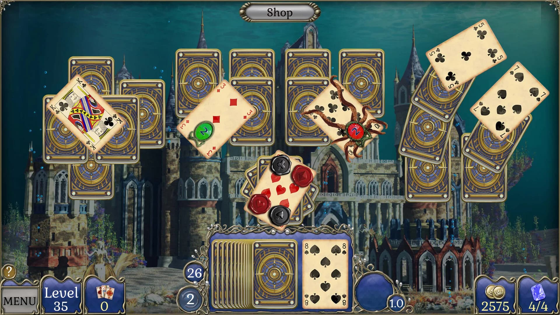 Jewel Match Atlantis Solitaire 5 - Collector's Edition görsel 12
