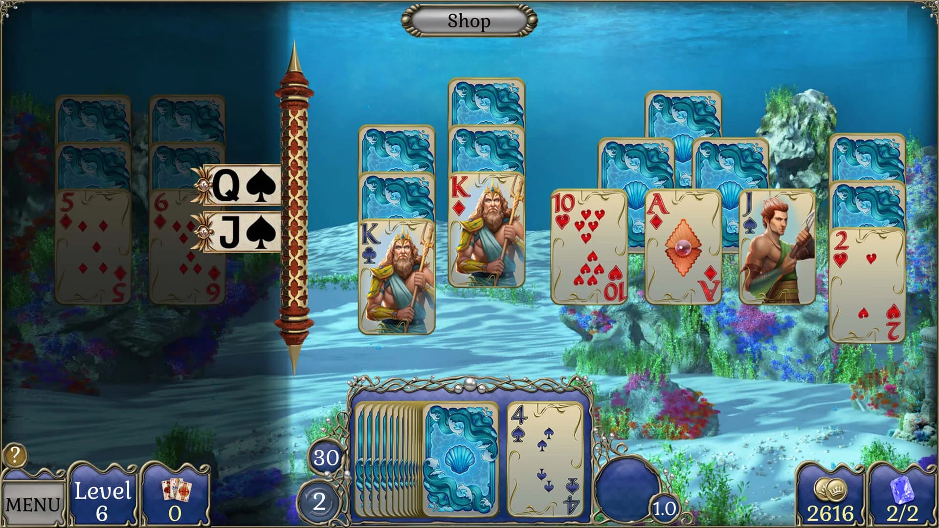 Jewel Match Atlantis Solitaire 5 - Collector's Edition görsel 6