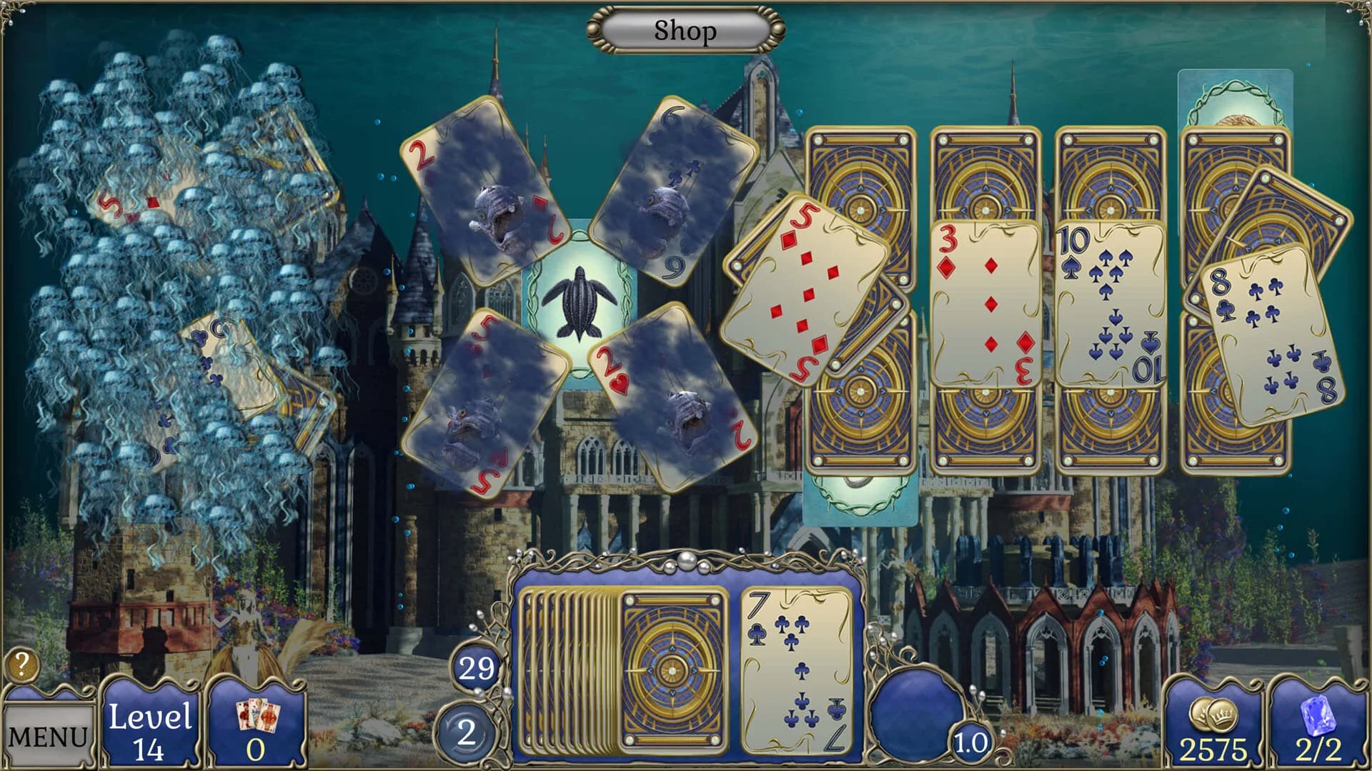 Jewel Match Atlantis Solitaire 5 - Collector's Edition görsel 9