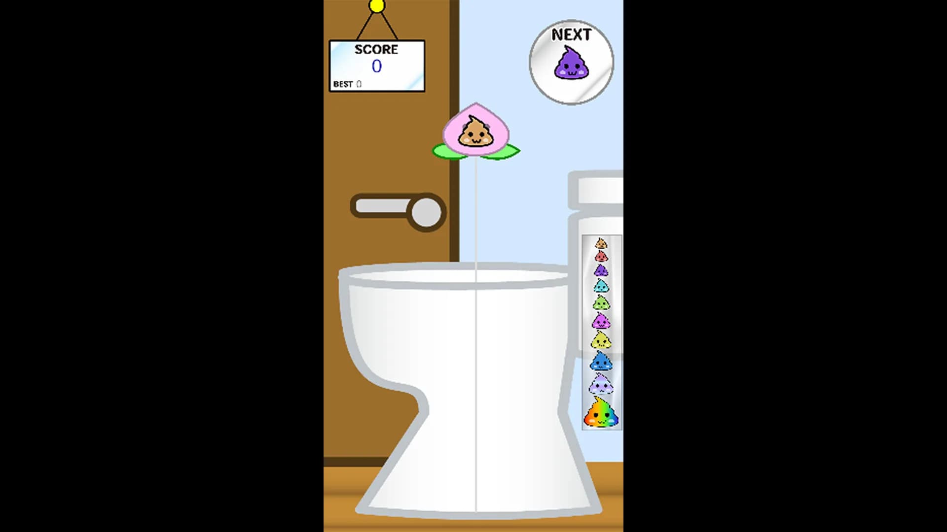 Poop Game【Suika-Style Falling Puzzle】 görsel 2