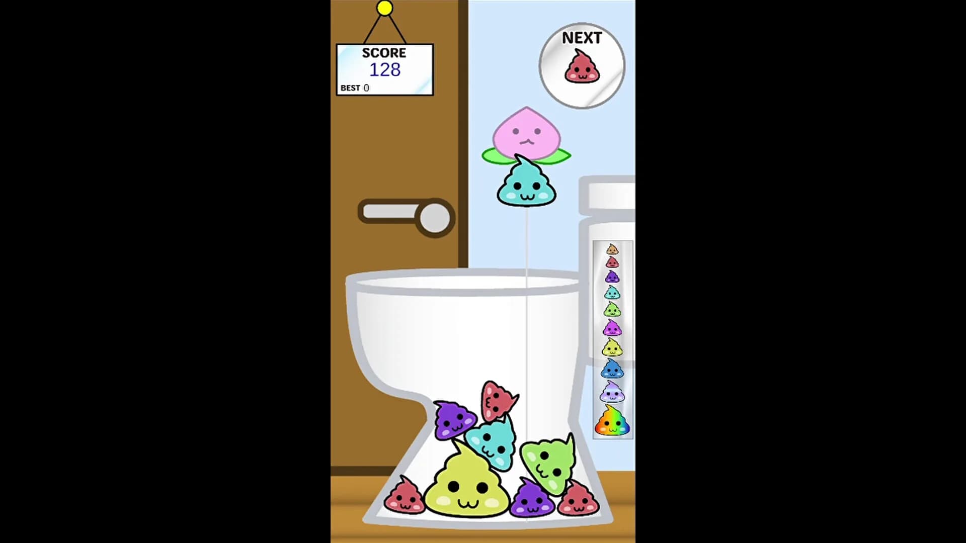 Poop Game【Suika-Style Falling Puzzle】 görsel 5
