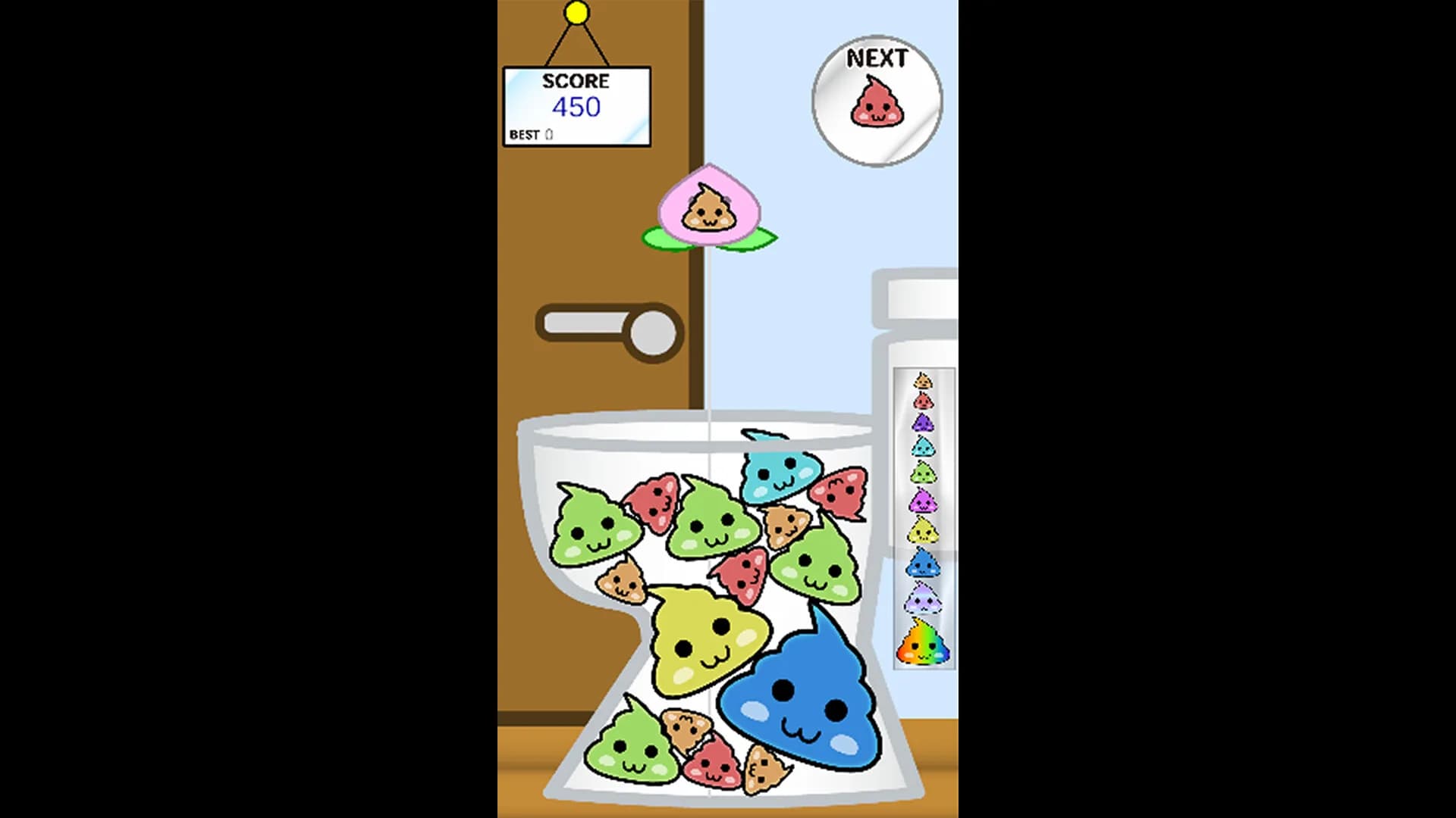 Poop Game【Suika-Style Falling Puzzle】 görsel 6