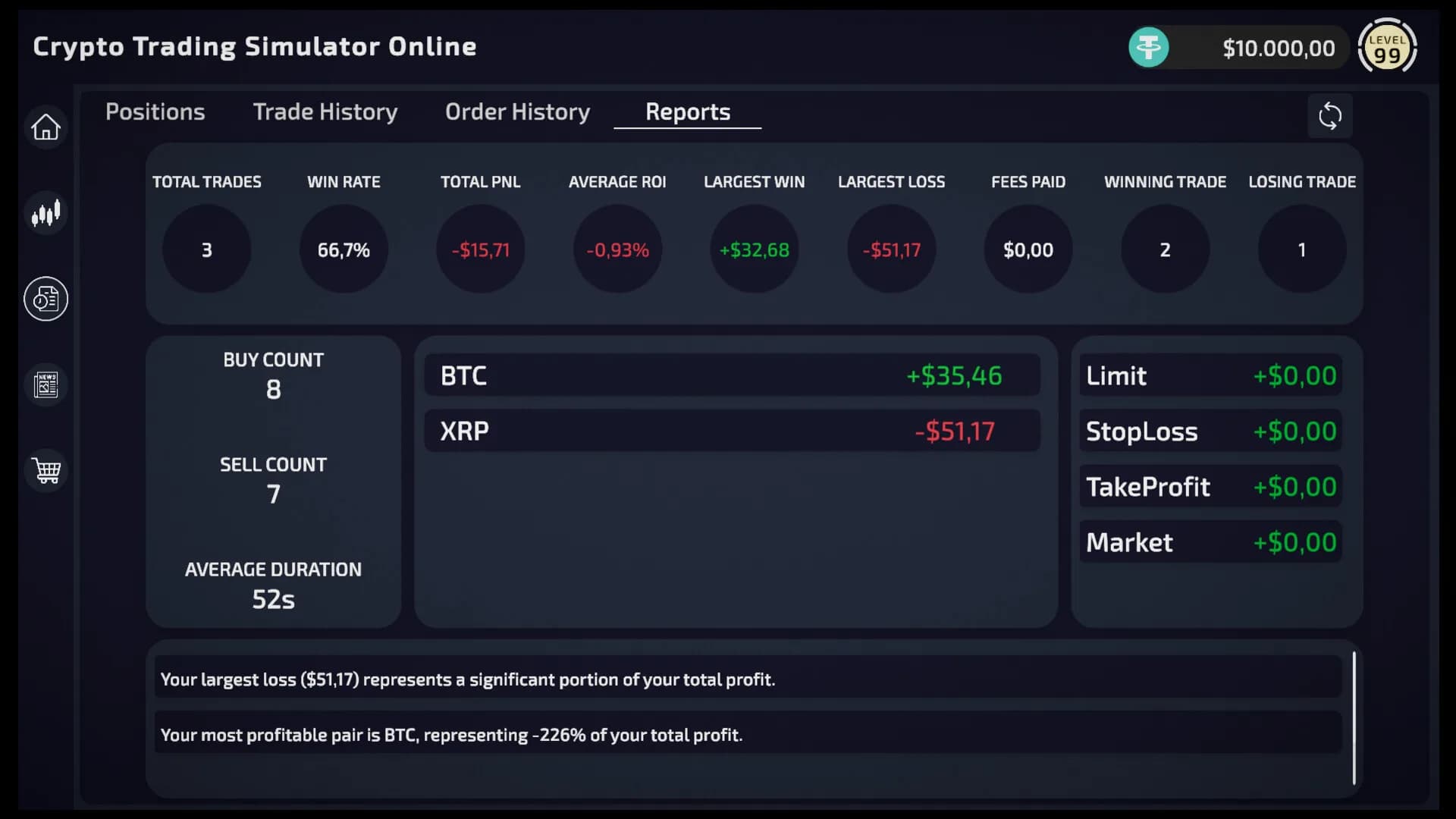 Crypto Trading Simulator görsel 13