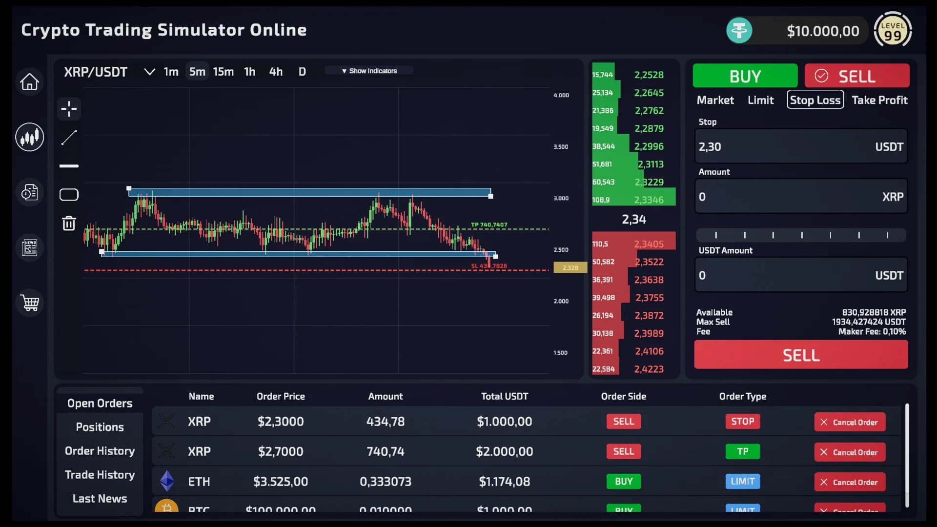Crypto Trading Simulator görsel 8