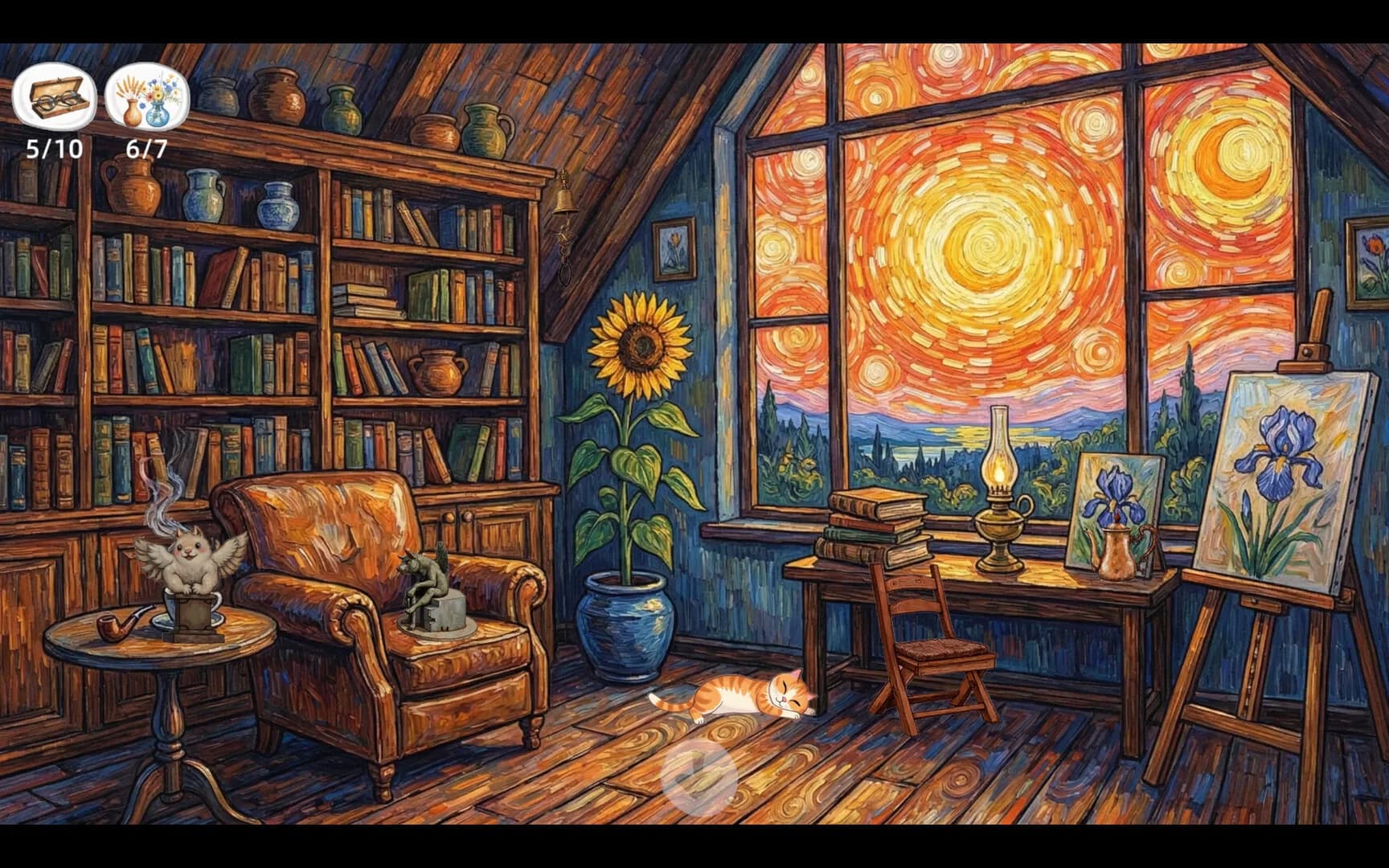 Meow Time Machine: VAN GOGH Plus görsel 3
