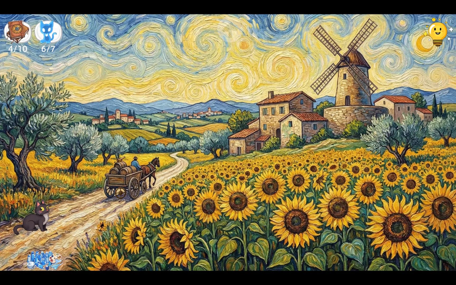 Meow Time Machine: VAN GOGH Plus görsel 8