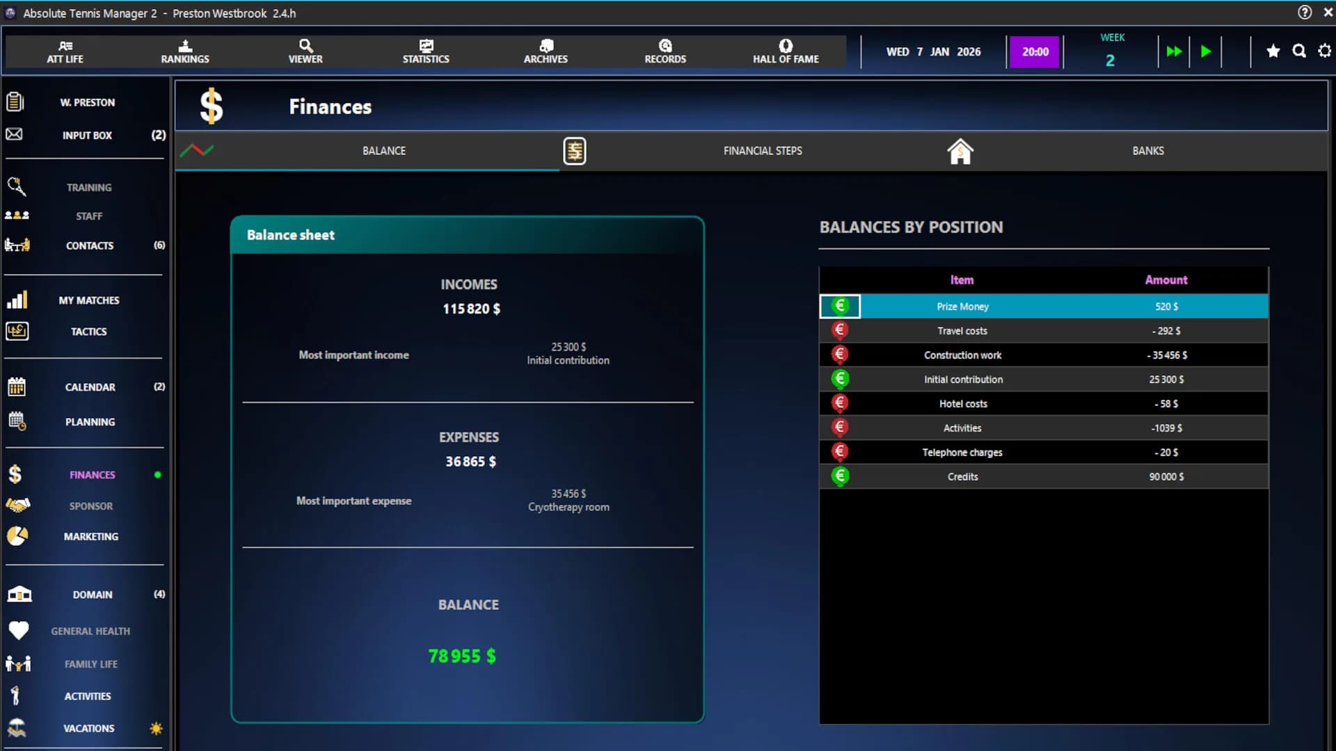 Absolute Tennis Manager 2 görsel 18