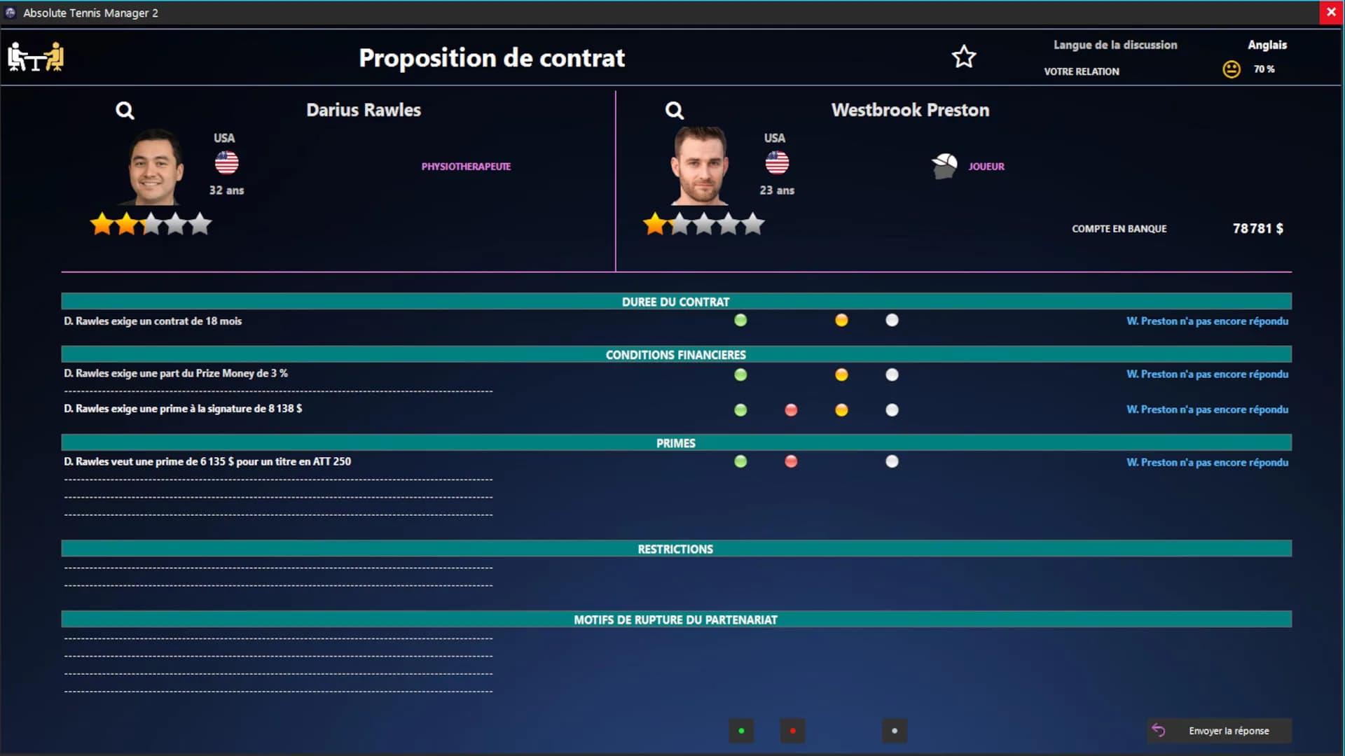 Absolute Tennis Manager 2 görsel 6