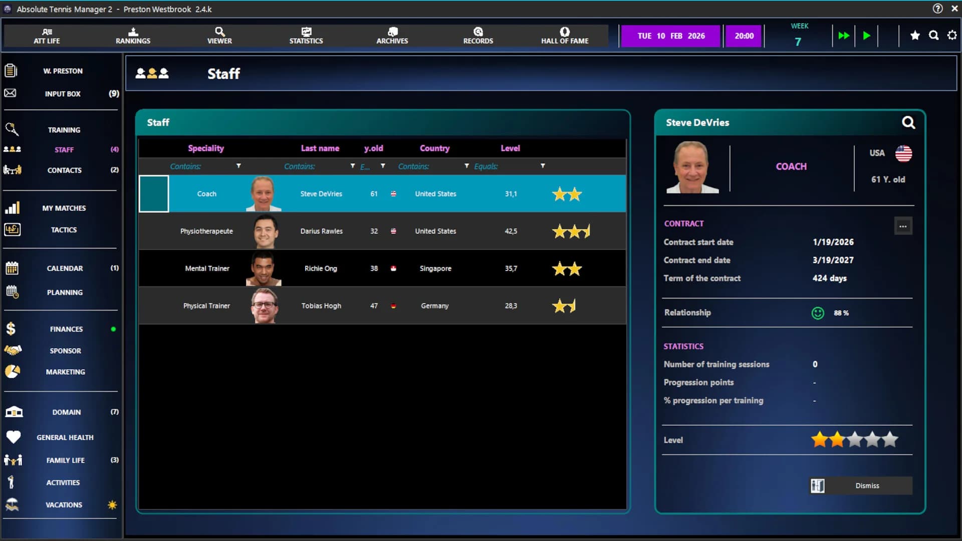Absolute Tennis Manager 2 görsel 7