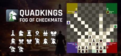 QuadKings: Fog of Checkmate