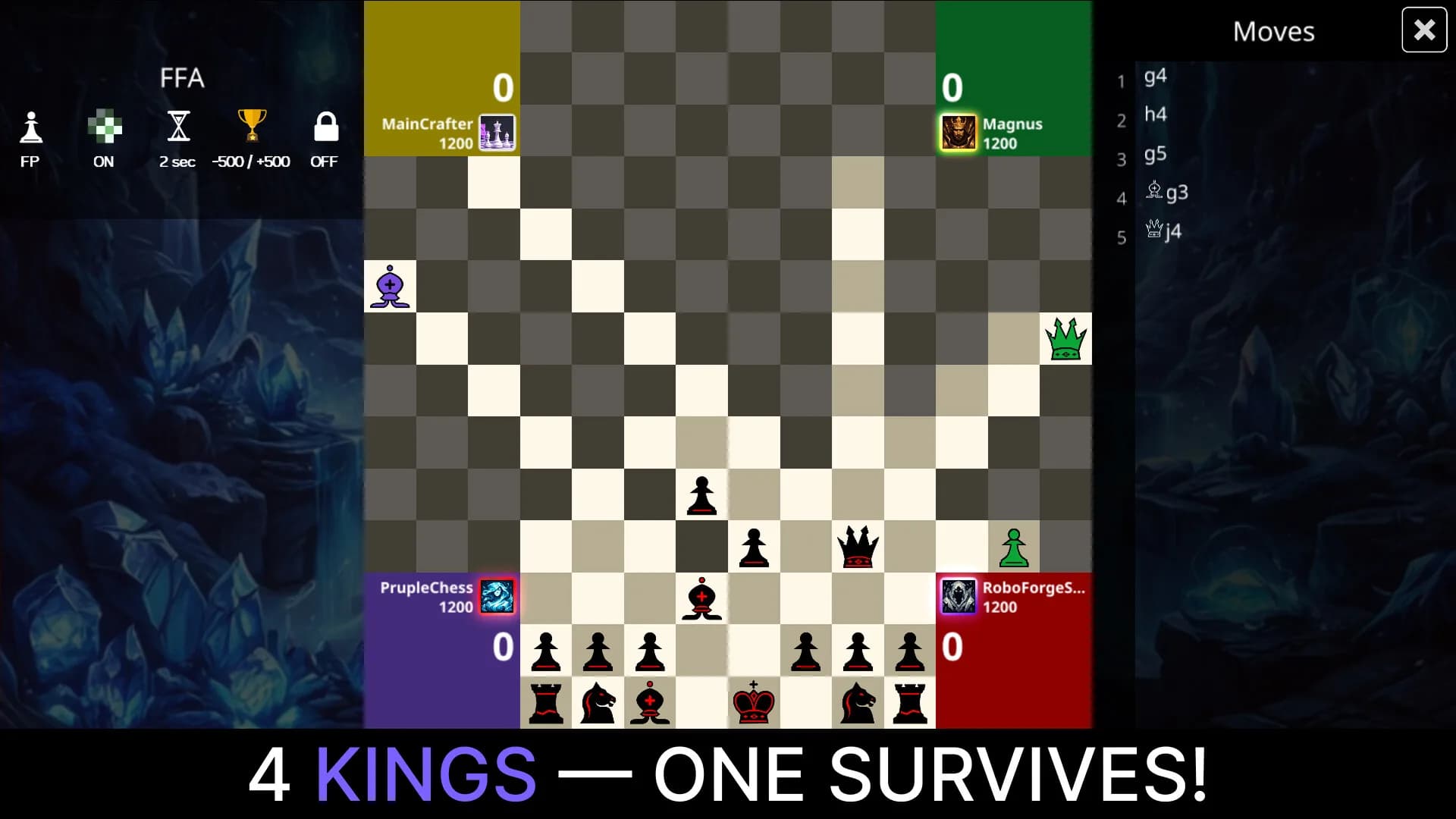 QuadKings: Fog of Checkmate görsel 7