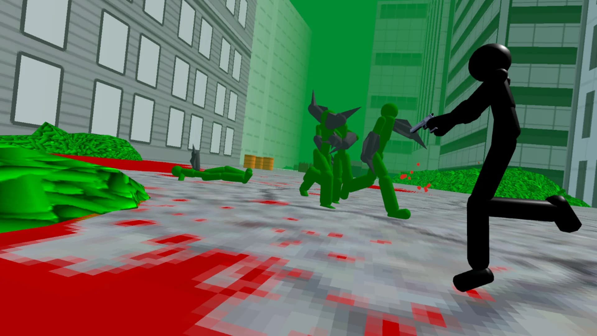 Stickman Zombie Shooting 3D görsel 2