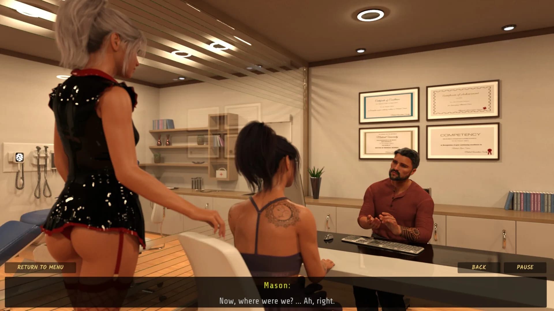 Sex Game - Threesome - Episode 8 görsel 2
