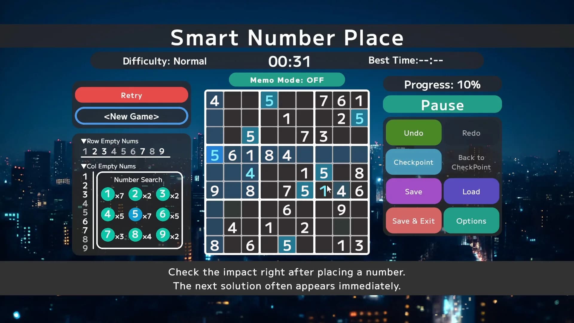 Smart Number Place görsel 5