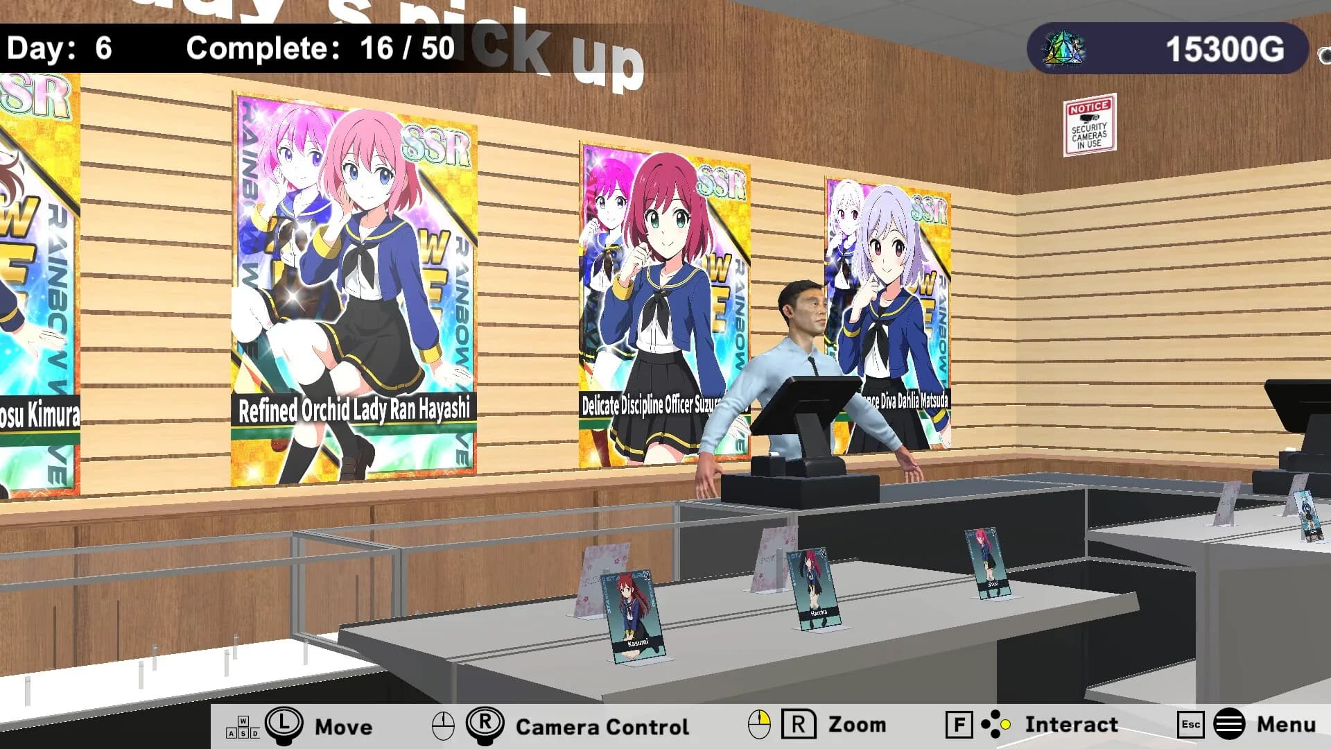 Schoolgirl Card Pull Simulator görsel 2