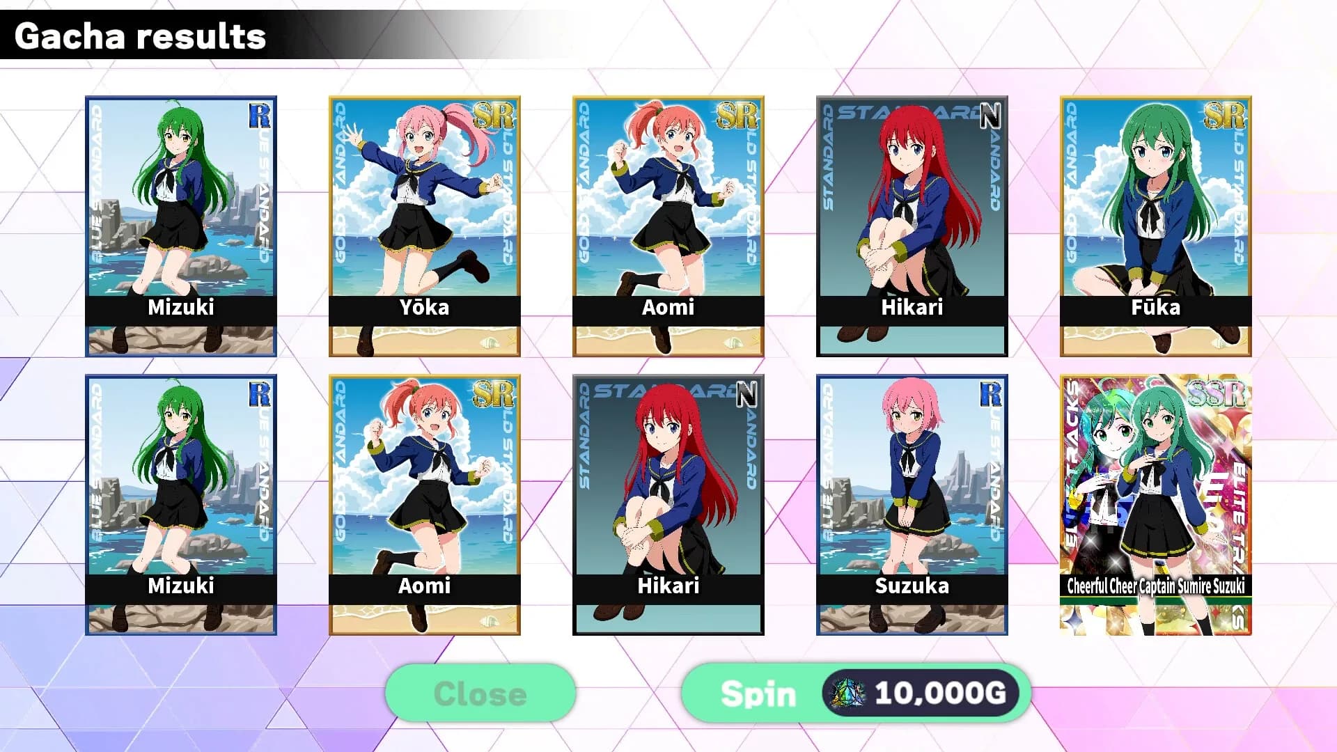 Schoolgirl Card Pull Simulator görsel 4