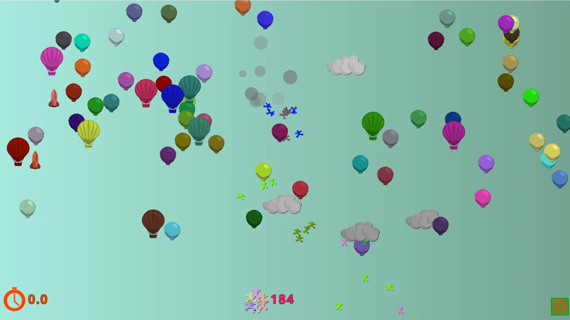 Pop Balloons and Drop People görsel 4