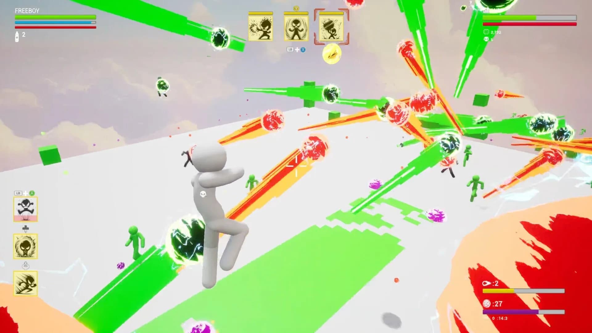 STICKMAN DX : MEGA FIGHTERS görsel 2