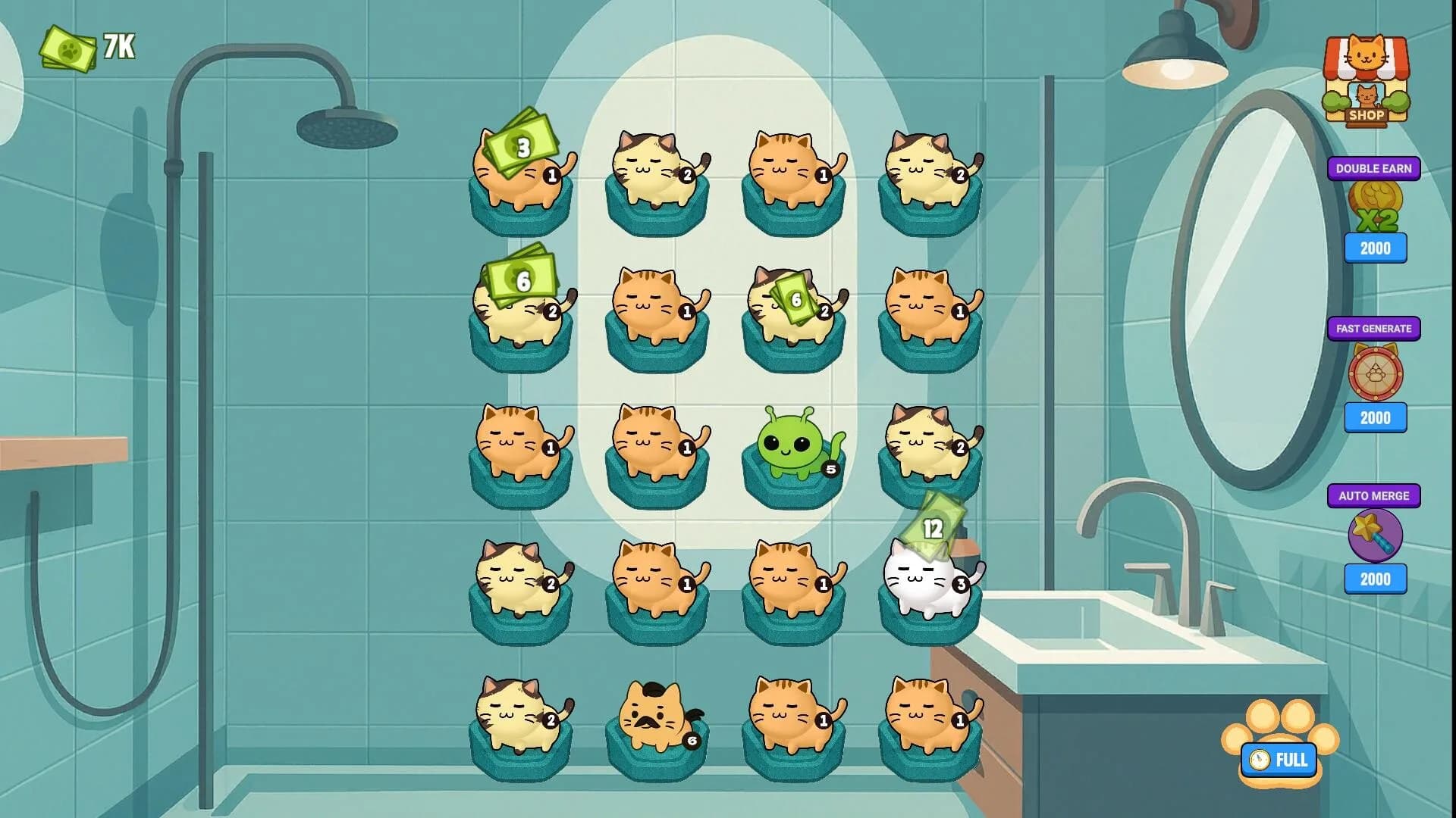 Merge Cats Idle Evolution görsel 2
