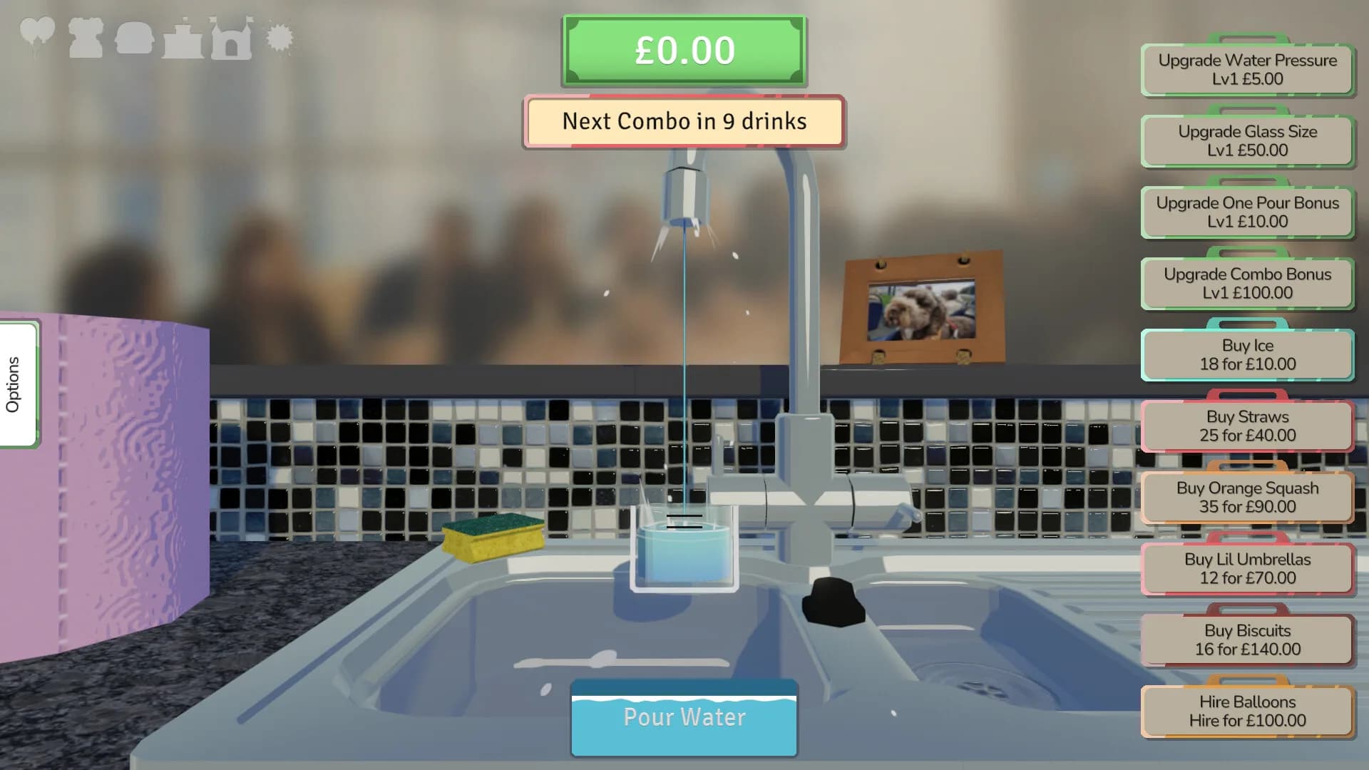 A stupid game about pouring drinks for the P.T.A. görsel 2