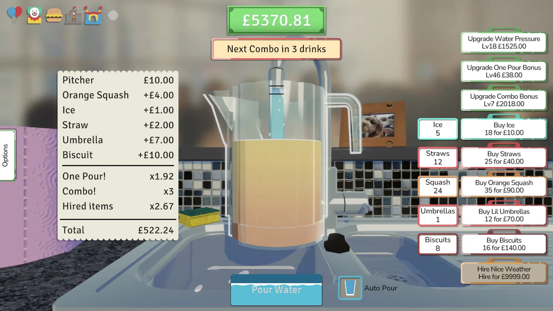 A stupid game about pouring drinks for the P.T.A. görsel 4