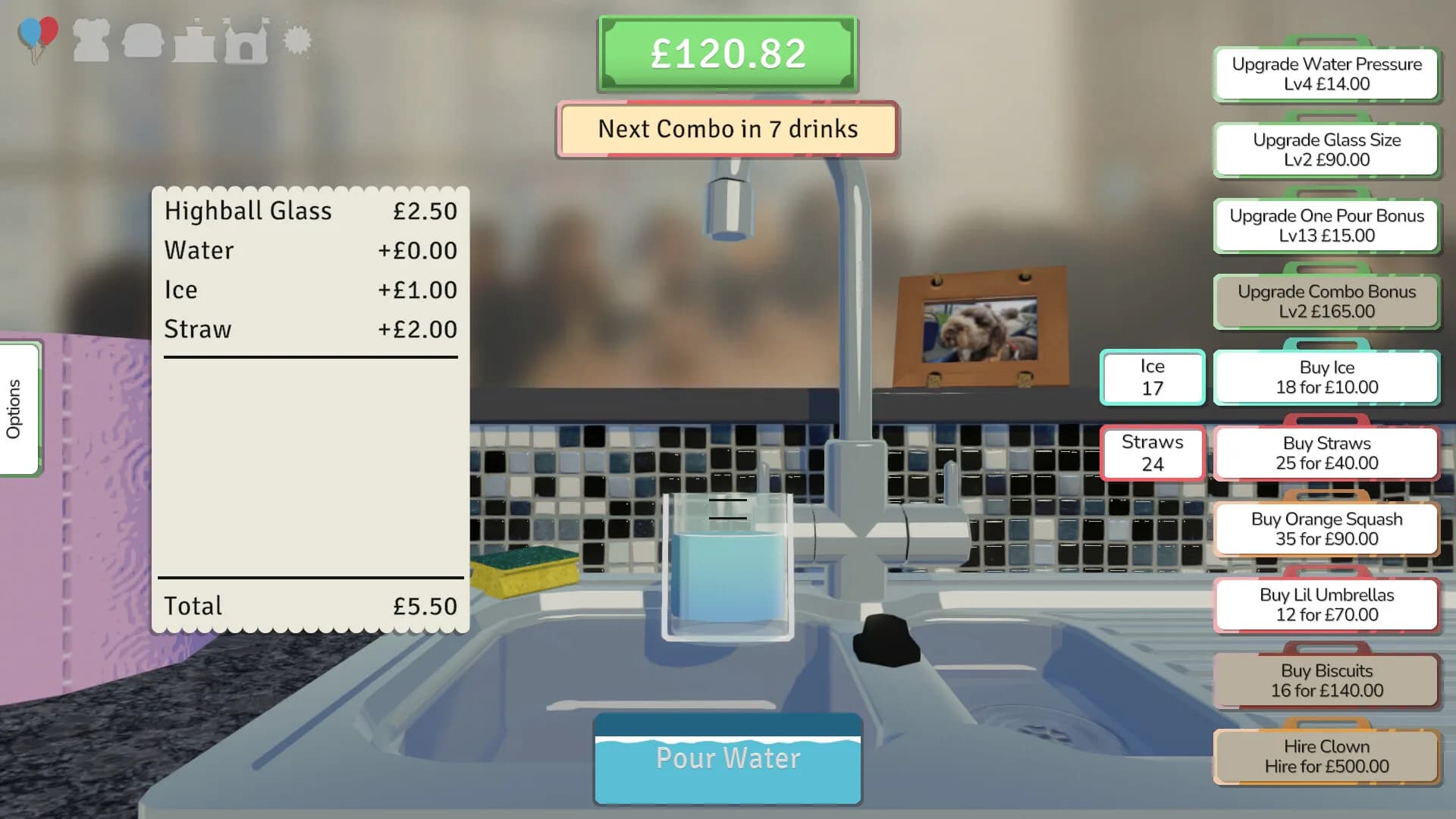 A stupid game about pouring drinks for the P.T.A. görsel 5