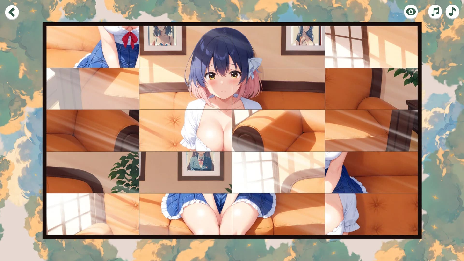 Sexy Girls Posing Puzzle görsel 2