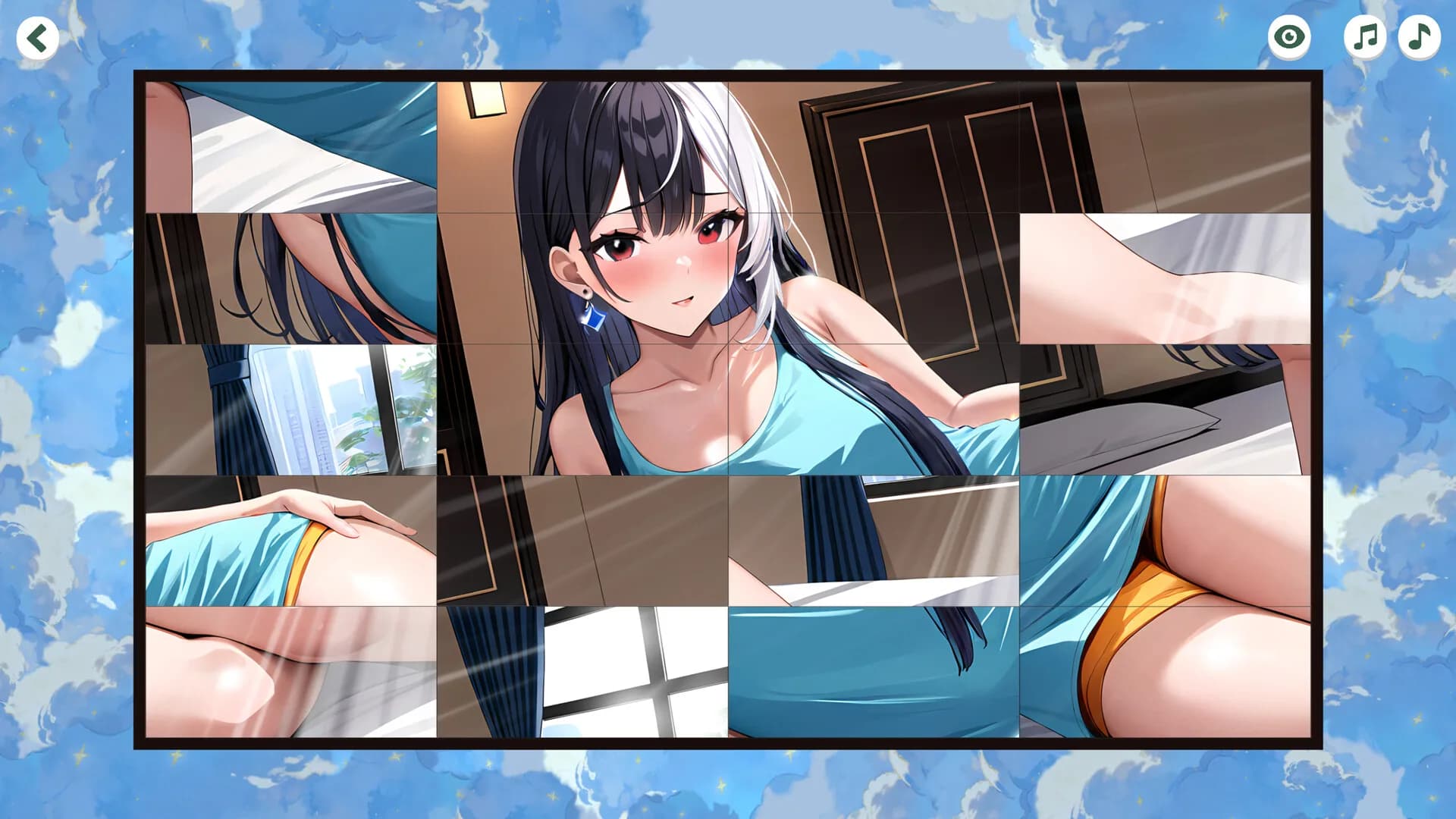 Sexy Girls Posing Puzzle görsel 14