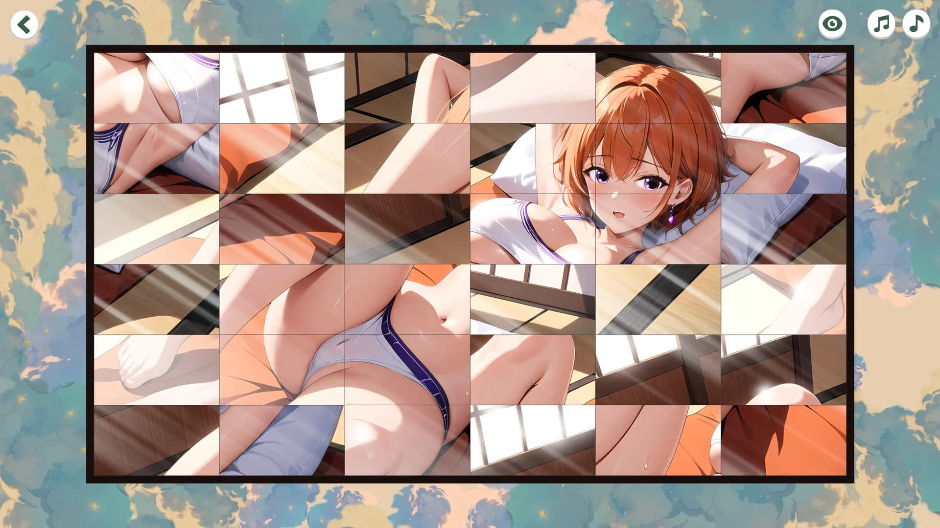 Sexy Girls Posing Puzzle görsel 4